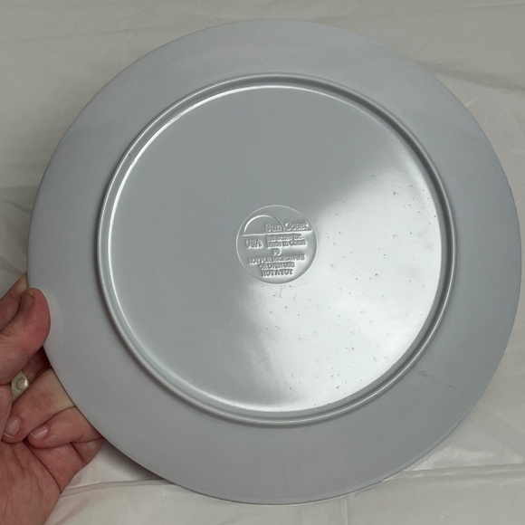 2006 McDonald’s Happy Birthday Plate Melamine Plastic Kids 9.5” Sun Coast - Picture 3 of 4